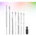 Stainless Steel Ear Cleaner Set - 8pcs for Earwax Removal and Individual Health Care - Buy Online on GoSupps.com