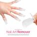 Teenitor Gel Nail Remover Kit with 10 Gel Clip Removers, Brush, Files, Buffer Block, Cuticle Peeler, Stainless Steel Tools & 115 Lint-Free Cotton Pads - Buy Online on GoSupps.com