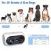 Antibell for Dogs - 3 Ultrasonic Anti-Bark Device with Adjustable Frequency & 33ft Range - Effective Sonic Bark Control - Buy Online on GoSupps.com