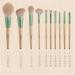 10 Qingluo Makeup Brush Set - Blush Loose Powder & Eyeshadow Brushes | Premium Beauty Tools for Flawless Makeup - Buy Online on GoSupps.com