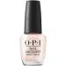 OPI Nail Lacquer Nail Polish | Opaque Light White & Gray Shimmer Chip Resistant Nail Polish | Vegan Fast Drying Streak Free Gemini and I