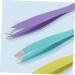 Angoily 1 Set Eyebrow Tweezers Eyebrow Grooming Tools Practical Eyebrow Clip Eyebrow Hair Tweezers Eyebrow Scissor Pro Tools Fake Eyebrow Clamp Stainless Steel Eyebrow Trimming Supplies 8.5x5.3cm Colorful - Buy Online on GoSupps.com