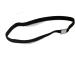 Long Plain Black Headband Hair Elastics With Metal Hairbands Gym Sport Football for Women Girls by Glitz4Girlz - Buy Online on GoSupps.com