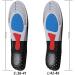 Orthopedic Insoles for Heel, Plantar Fasciitis & Knee Pain Relief | Full Length Support - L(28.5cm) - Buy Online on GoSupps.com