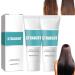 1/2/3/5Pcs Hair Straightener Cream Keratin Hair Treatment Straightener Protein Correcting Hair Straightening Cream Silk and Gloss Nourishing Smoothing for All Hair Types 60ml/2.03fl.oz (2pcs)