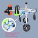 Pet Rehabilitation Cart Adjustable Dog Wheelchair for Back Legs Animal Exercise Wheels for Handicapped Hind Legs - Easy Assemble - 6 Sizes X - Small - Buy Online on GoSupps.com