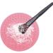 Portable Silicone Makeup Brush Cleaning Mat with Suction Cup - Pink - Buy Online on GoSupps.com