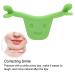 Personal Face Trainer - Smile Beauty Exerciser for Facial Muscle Stretching and Lifting - Green - Buy Online on GoSupps.com
