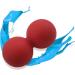 Gleavi 2-St Peanut Yoga Massage Ball - Silicone Muscle Roller for Relaxation & Mobility | Fitness & Wellness - Buy Online on GoSupps.com