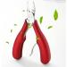 Toenail Clippers Nail Clippers Cuticle Clipper Nail Clippers for Thick Ingrown Toenails Toenail Clippers Tools with Ingrown Nail File Stainless Steel Toe Nail Clipper with Rubber Handle Red Black - Buy Online on GoSupps.com