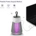 Trap Zapper Portable Killing Lamp Electric Lamps Re-Chargeable Electronic Insect Attractant Trap for Home Office Bedroom Baby Room Camping YUBZ - Buy Online on GoSupps.com