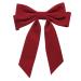 Velvet Hair Bow Clips Large Satin Ribbon Bow Hairpins Bow Hair Barrette for Party Hair Accessories Red Bow Hair Clips Velvet Hair Bow Clips Satin Ribbon Bow Hairpins