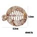 4-Piece Banana Fish Hair Clips Set | Stylish French Round Ponytail Holders for Women & Girls - Hair Accessories - Buy Online on GoSupps.com