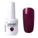 Vishine Nail Salon UV Manicure Polish Soak Off Gel Polish Nail Art Maroon(761) #761