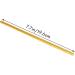 AIDIRui Gold Foil Paper Straws Biodegradable Disposable Party Drinking Straws Pack of 100 Holiday Celebrations - Buy Online on GoSupps.com