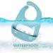 Yingjee 3 Pack Baby Bibs - Waterproof Silicone Bibs for Babies & Kids | Super Soft Lightweight & Safe | Travel-Friendly | 2 Colors Available - Buy Online on GoSupps.com