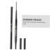 Healeved 2 1 Eyebrow Makeup Tools Pencil Longlasting Eyeliner Pencil Thin Eyebrow Pencils Eyebrow Filler Grey 1 count (Pack of 1) Grey