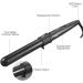 CkeyiN 32mm Hair Curling Wand - Professional Ceramic Barrel Curling Iron - Buy Online on GoSupps.com