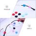 PopetPop 20 Pairs Anti-Slip Glasses Holder Hooks | Heart Shaped Sunglasses Ear Stoppers & Child Temple Anti-Drop Tips - Buy Online on GoSupps.com