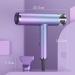 Hair Dryer Professional 1300W Powerful Constant Temperature HairDryer for Woman of Lightweight Folding Handle with Negative ION 3 Levels of Wind Temperature for Women Men Home Gift Purple Small Gift White - Buy Online on GoSupps.com