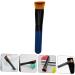 minkissy Inclined Flat Head Makeup Brush Women Cosmetics Brush Foundation Makeup Brush Blush Brush Doll Cake Pan Mahjong Earrings Women Brush for Makeup Fluffy Tool Miss Acrylic 11.5x2cm Black - Buy Online on GoSupps.com