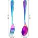 6-Part Children's Cutlery Set - Engraved Stainless Steel Forks & Spoons - Perfect Baptism Gifts | Baby & Childhood Essentials - Buy Online on GoSupps.com