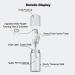 24 Pcs 1oz Travel Size Foam Pump Bottles for Hand Sanitizer & Soap - Refillable & Portable - 24 Pack - Buy Online on GoSupps.com