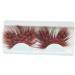 1 Pair Fashion Colors Cosplay Halloween Feather False Eyelashes Handmade Party Exaggerated Fake Eyelashes (random Color) - Buy Online on GoSupps.com