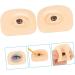 VINTORKY Practical Eye Skin 1 Set Makeup Practice Skin Eyeshadow Eye Makeup Training Skin Thick Eye Makeup Board Portable Mold - Buy Online on GoSupps.com