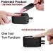 Dip Powder Tray Recycling System & French Tip Mould - Nail Glitter Holder Saver (Black) - Buy Online on GoSupps.com