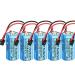 SHENYANG 5-Pack CR17335SE-R/3V Q6BAT PLC 3V 1800mAh Li-ion Battery for Mitsubishi Q25PRHCPU Q170HBATC QNS FANUC system