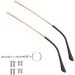 Metal Glasses Replacement Bars - Gold Spectacle Arms & Brackets for Sunglasses Repair - Durable Eyewear Accessories - Buy Online on GoSupps.com