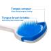 Fezf 6-Piece Tongue Cleaning Brush Set | Effective Tongue Scraper for Plaque Removal | Professional Oral Care - Buy Online on GoSupps.com