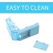 2PCS Pill Cutter - Safe Blade Pill Splitter for Cutting Small or Large Pills in Half - Blue - Buy Online on GoSupps.com
