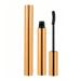 Waterproof mascara with 2sided brush lengthening and thickening long lasting easy to remove precision brush black