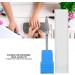 Blue Label Carbide Nail Drill Bit Set for Electric Manicure Pedicure - Tungsten Steel Grinding Head for Nail Art - Buy Online on GoSupps.com