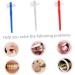 Minkissy 15 STK Toothbrush for Dentures | Portable Cleaner for Partial Dentures & Prosthesis Care Accessories - Buy Online on GoSupps.com