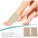 FRCOLOR Foot Massage Insoles - Arch Support Gel Inserts for Plantar Flat Feet | Unisex Foot Pads | Khaki | 1 Pair - Buy Online on GoSupps.com