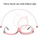 Monolent Sorty Rotating Foldable Make-Up Glasses for Women - Reversible Lens +2.50 in Pink - Perfect Reading & Makeup Solution - Buy Online on GoSupps.com
