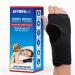 Hand Brace Carpel Tunnel Wrist brace- Wrist Brace Night Support - Extra Comfort for Night - Adjustable Night Wrist Support With Splints for Arthritis Tendonitis Sprain wrist pain and Injuries - Fits Left or Right One size fits all 1