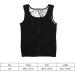 Waist Trainer Sweat Vest for Men Men Sauna Vest Shaper Gym Fitness Workout Neoprene Sweat Waist Trainer Zipper Tank Top Inner Silver L/XL - Buy Online on GoSupps.com