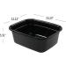 Eagrye 14 Quart Plastic Dish Pan Wash Basin - 4 Pack - Buy Online on GoSupps.com