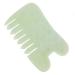 Artibetter Jade Gua Sha Massage Tool Comb Shape for Spa Acupuncture Therapy Trigger