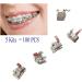 5 Kits (100 Pcs) Dental Orthodontic Metal Brackets Brace Mini Roth 022 Slot 3-4-5 Hooks - Buy Online on GoSupps.com