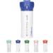 GOBOUT Travel Bottle for Toiletries Christmas Gift Travel Containers BPA Free Leak Proof 4-in-1 Refillable Travel Accessories for Cosmetic Shampoo Lotion and Soap (Blue)