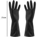 SEPTAM Cleaning Gloves Household Gloves Black Washing Waterproof Plastic Rubber Household Cleaning Anti-slip Durable Kitchen Dishwashing - Buy Online on GoSupps.com