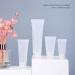 30 Pack Empty 30ml Transparent Soft Plastic Refillable Lotion Bottles - Ideal for Shampoo Facial Cleanser & Toothpaste - Buy Online on GoSupps.com
