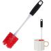 Shakven Water Bottle Cleaner Brush - Bottle Scrubber Brush with Ergonomic Handle - Cup Cleaner Kitchen Scrub Cleaning Brushes for Cup Wine Glasses Coffee Mugs Tumblers Wine Decanters - Buy Online on GoSupps.com