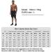 Hmiya Men's 2-in-1 Quick-Drying Fitness Shorts | XL Black Jogging Pants with Compression & Zipper Pockets - Perfect for Sports & Running - Buy Online on GoSupps.com