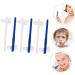 BUIFULSIC 6ST Double-headed Toothbrush for Adults - Travel-Friendly Prosthetic Double-Sided Brush in Color-Sorted Options - Ideal for Dentures - 1-Pack - Buy Online on GoSupps.com